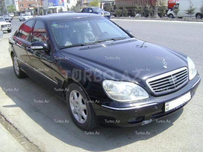 Mercedes S 320 2001, 194,000 km - 3.2 l - Bakı