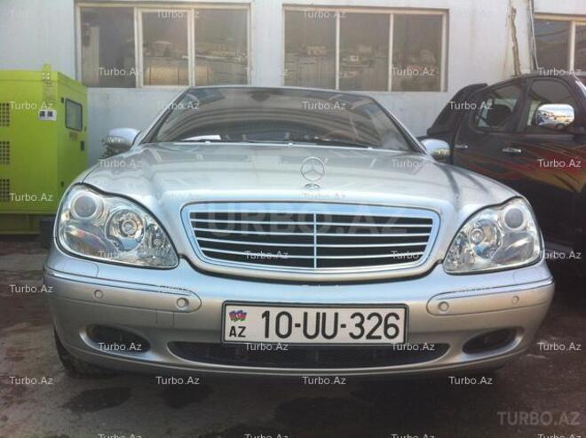 Mercedes S 320 1999, 187,000 km - 3.2 л - Bakı