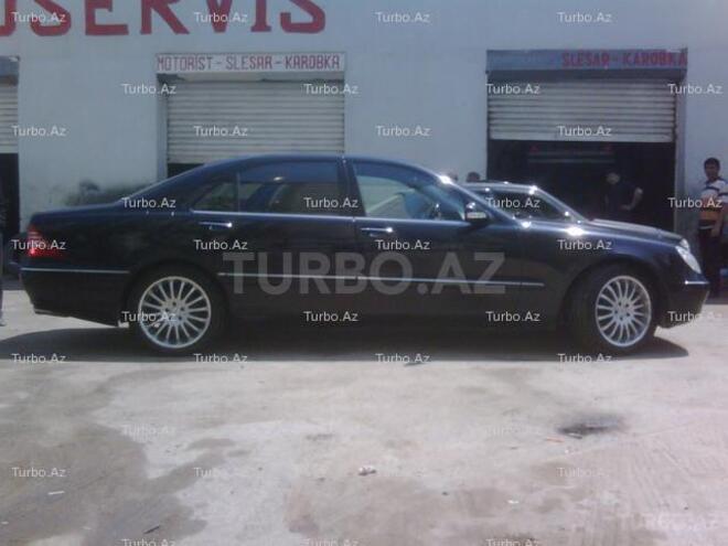 Mercedes S 320 2000, 155,000 km - 3.2 l - Bakı
