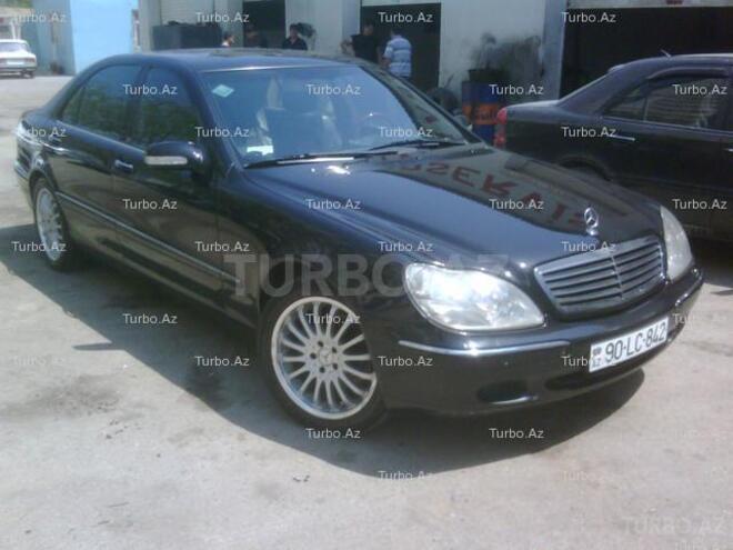 Mercedes S 320 2000, 155,000 km - 3.2 l - Bakı