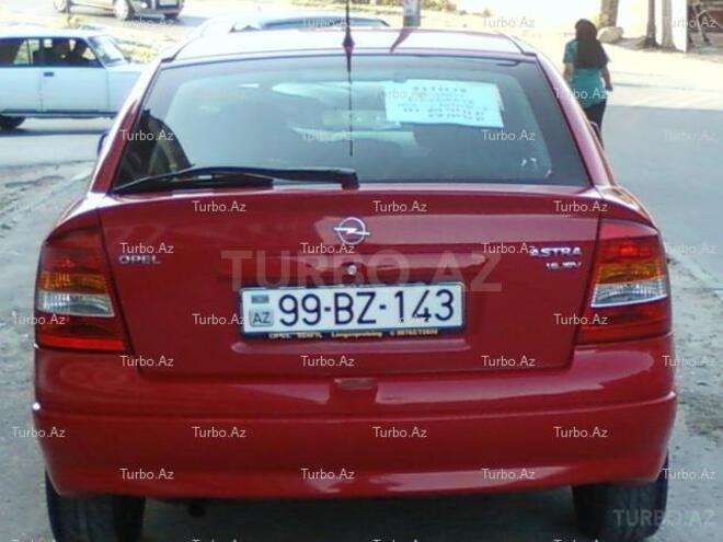 Opel Astra 1999, 161,000 km - 1.6 l - Bakı