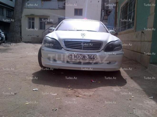 Mercedes S 320 2001, 230,000 km - 3.2 l - Bakı