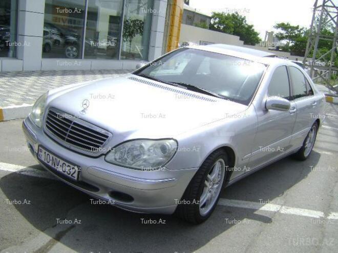 Mercedes S 320 1998, 196,000 km - 3.2 l - Bakı