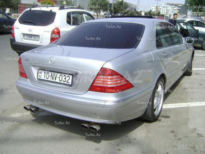 Mercedes S 320 1998, 196,000 km - 3.2 l - Bakı