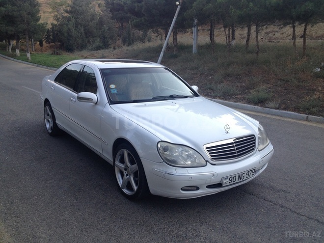 Mercedes S 320 2000, 350,000 km - 3.2 l - Bakı