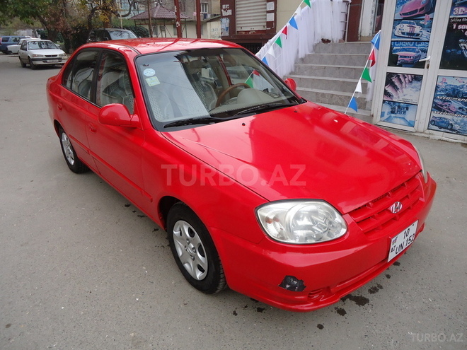Hyundai Accent 2004, 122,454 km - 1.6 l - Bakı