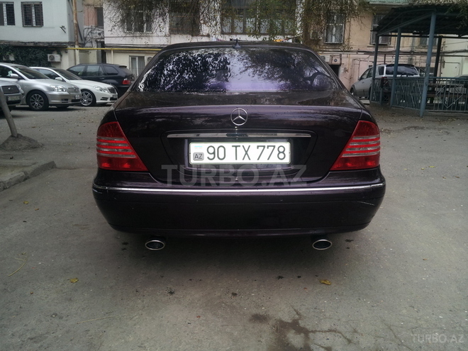 Mercedes S 320 1998, 170,000 km - 3.2 l - Bakı