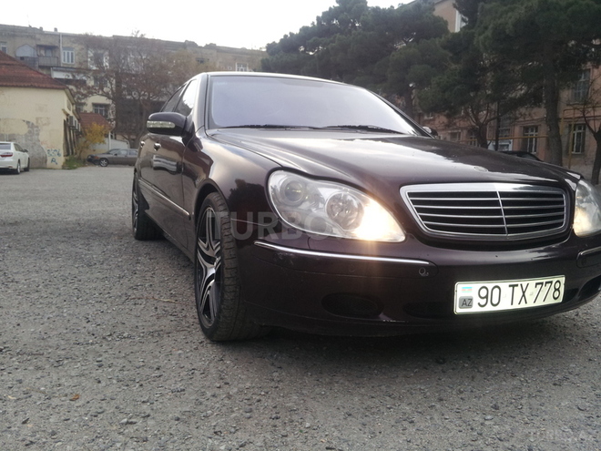 Mercedes S 320 1998, 170,000 km - 3.2 l - Bakı