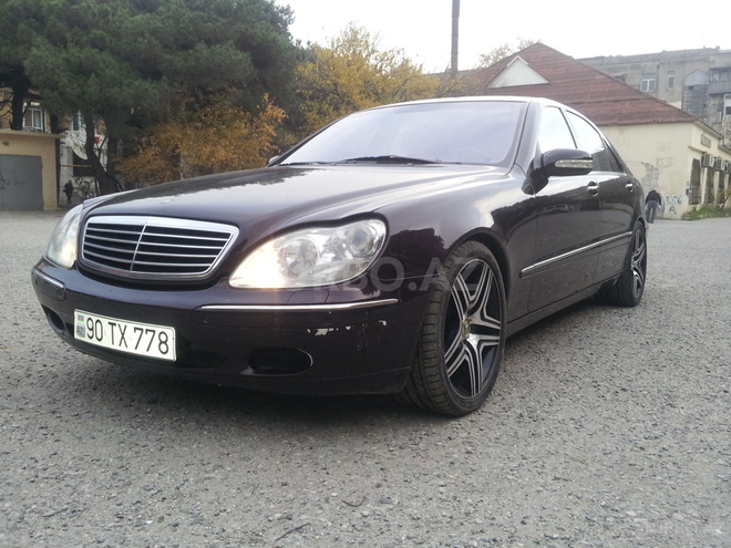 Mercedes S 320 1998, 170,000 km - 3.2 l - Bakı