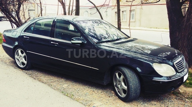 Mercedes S 320 2004, 250,000 km - 3.2 l - Bakı