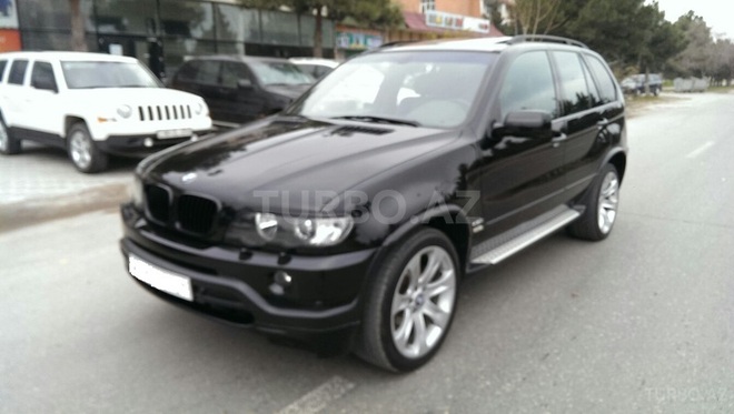 BMW X5 2003, 214,000 km - 4.6 l - Bakı