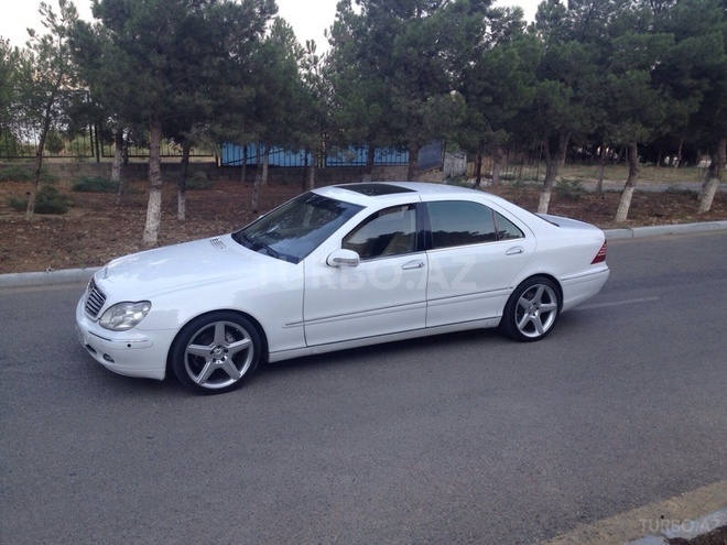 Mercedes S 320 2000, 300,000 km - 3.2 l - Bakı