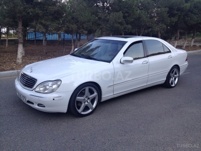 Mercedes S 320 2000, 300,000 km - 3.2 l - Bakı
