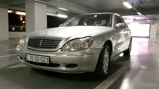 Mercedes S 320 2002, 80,000 km - 3.2 l - Bakı