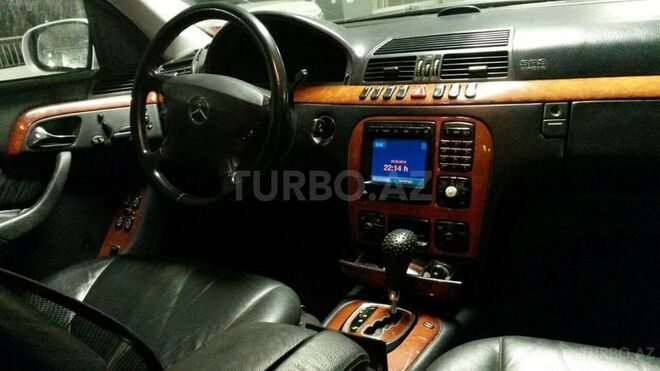 Mercedes S 320 2002, 80,000 km - 3.2 l - Bakı