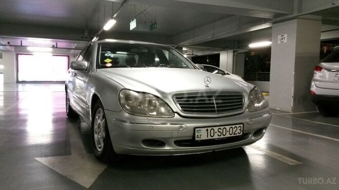 Mercedes S 320 2002, 80,000 km - 3.2 l - Bakı