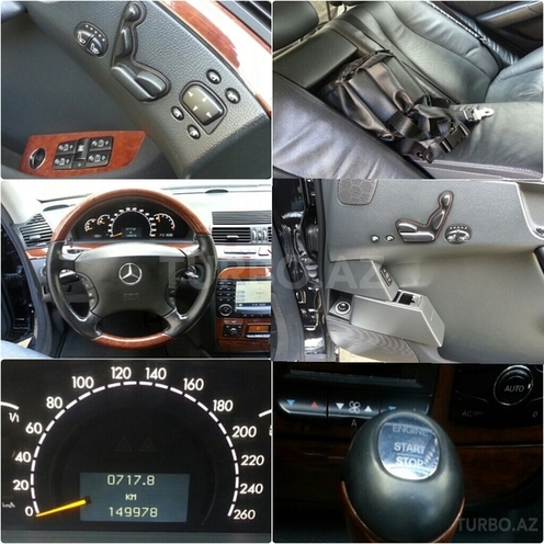 Mercedes S 350 2005, 150,000 km - 3.5 l - Bakı