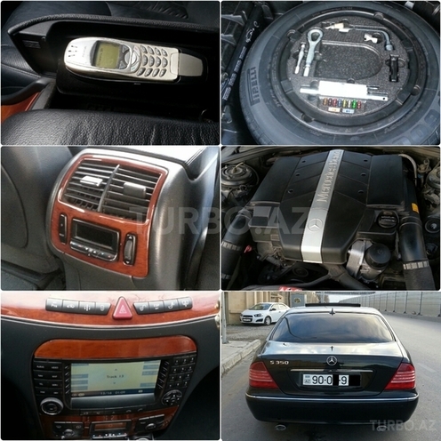Mercedes S 350 2005, 150,000 km - 3.5 l - Bakı