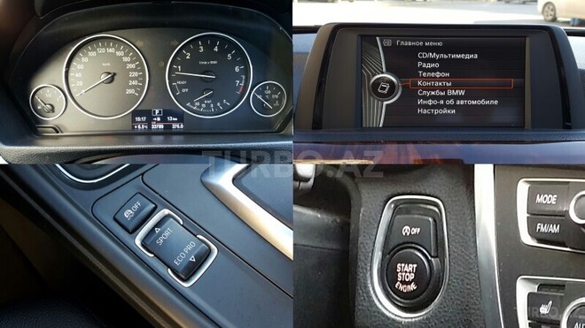 BMW 328 2014, 33,700 km - 2.0 l - Bakı