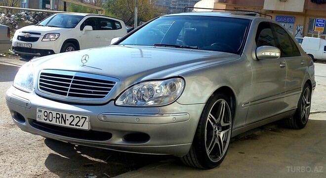 Mercedes S 320 2001, 207,000 km - 3.2 l - Bakı