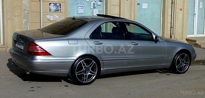 Mercedes S 320 2001, 207,000 km - 3.2 l - Bakı