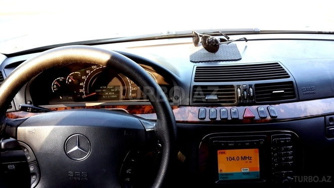 Mercedes S 320 2001, 207,000 km - 3.2 l - Bakı