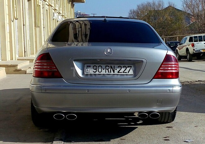 Mercedes S 320 2001, 207,000 km - 3.2 l - Bakı