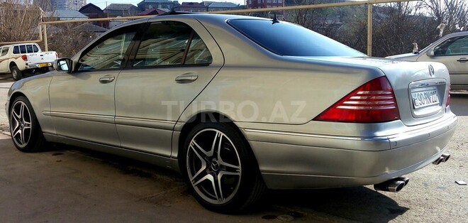 Mercedes S 320 2001, 207,000 km - 3.2 l - Bakı