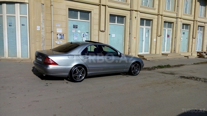 Mercedes S 320 2001, 207,000 km - 3.2 l - Bakı