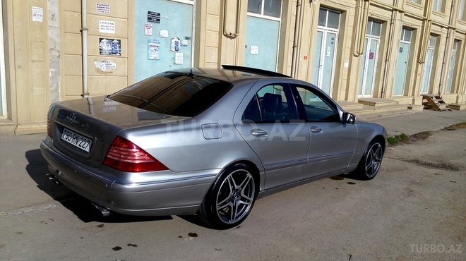 Mercedes S 320 2001, 207,000 km - 3.2 l - Bakı