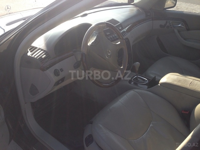 Mercedes S 320 1999, 210 km - 3.2 л - Bakı