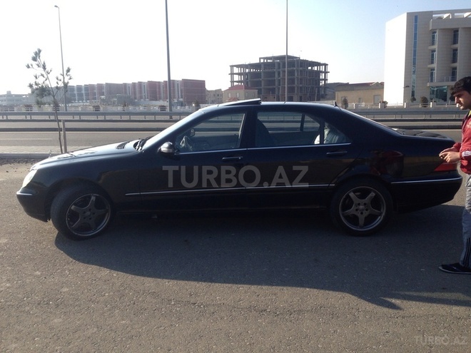 Mercedes S 320 1999, 210 km - 3.2 л - Bakı