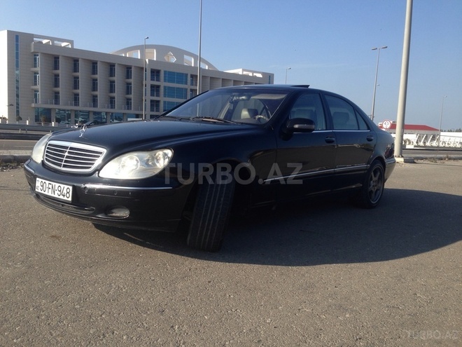 Mercedes S 320 1999, 210 km - 3.2 л - Bakı