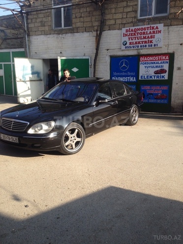 Mercedes S 320 1999, 210 km - 3.2 л - Bakı