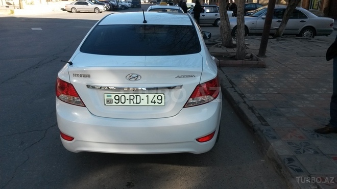 Hyundai Accent 2012, 155,000 km - 1.6 l - Bakı