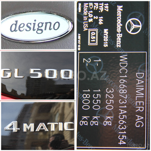 Mercedes GL 500 2015, 3,800 km - 4.7 l - Bakı
