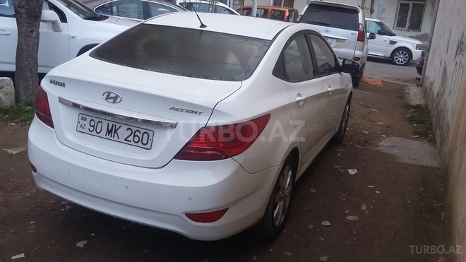 Hyundai Accent 2011, 165,000 km - 1.6 l - Bakı