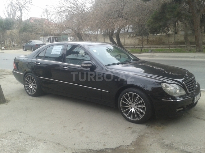 Mercedes S 350 2003, 210,000 km - 3.7 л - Bakı
