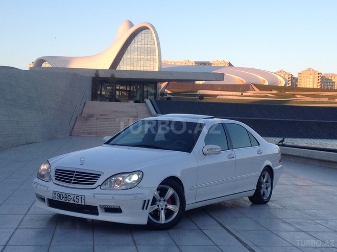 Mercedes S 320 2000, 210,587 km - 3.2 l - Bakı