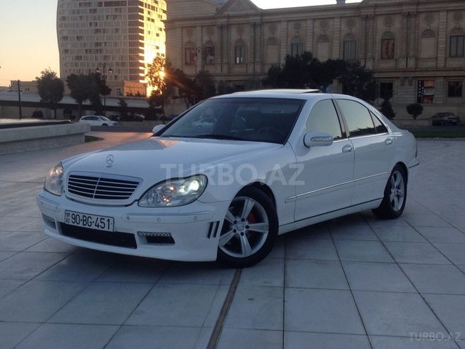 Mercedes S 320 2000, 210,587 km - 3.2 l - Bakı