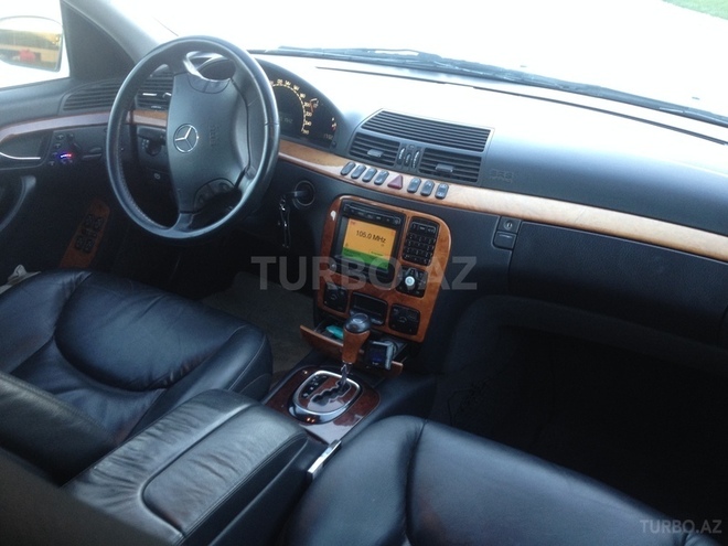 Mercedes S 320 2000, 210,587 km - 3.2 l - Bakı