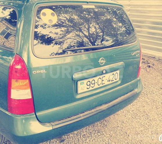 Opel Astra 2000, 100 km - 0.1 l - Tərtər
