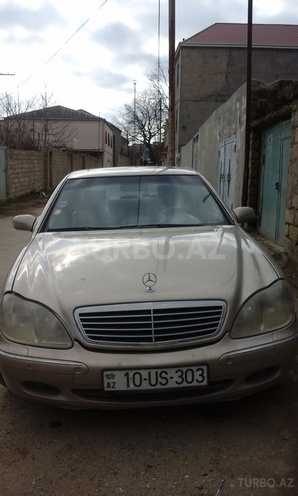 Mercedes S 320 2001, 280,000 km - 3.2 l - Bakı