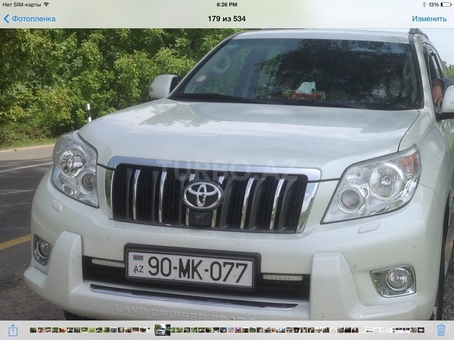Toyota Prado 2011, 90,000 km - 2.7 l - Bakı