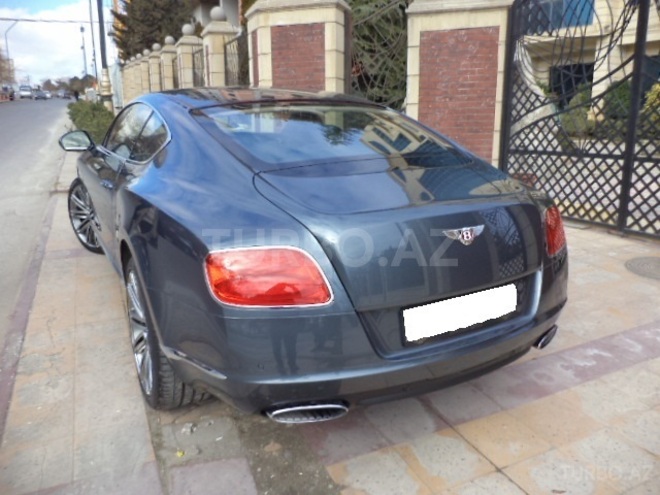 Bentley Continental GT 2013, 15,600 km - 4.0 l - Bakı