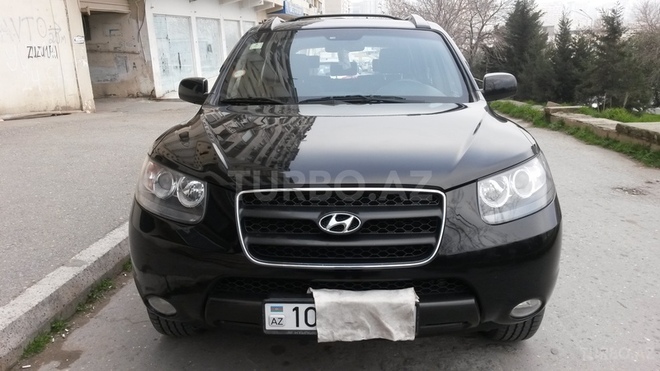 Hyundai Santa Fe 2007, 125,500 km - 2.2 l - Bakı