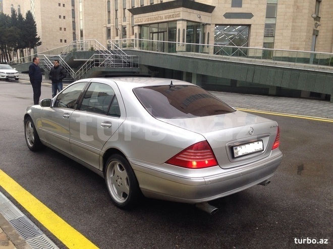 Mercedes S 320 2001, 260,000 km - 4.3 l - Bakı
