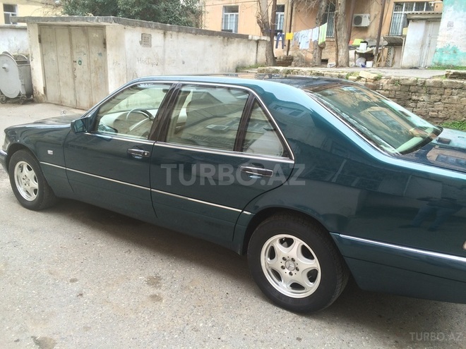 Mercedes S 320 1998, 120,000 km - 3.2 л - Bakı