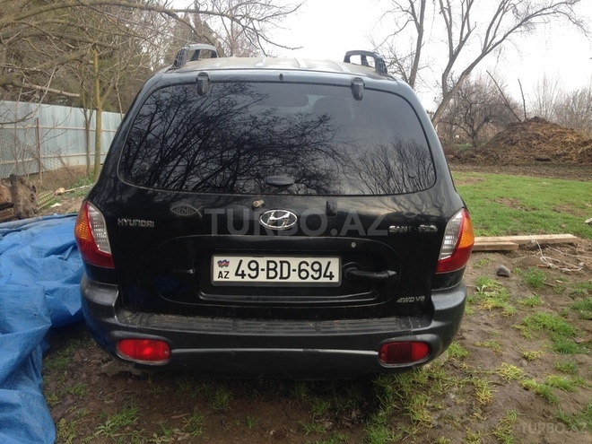 Hyundai Santa Fe 2001, 222,222 km - 2.7 l - Saatlı