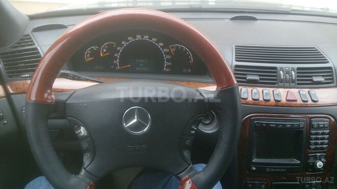 Mercedes S 320 2001, 364,343 km - 3.2 l - Bakı
